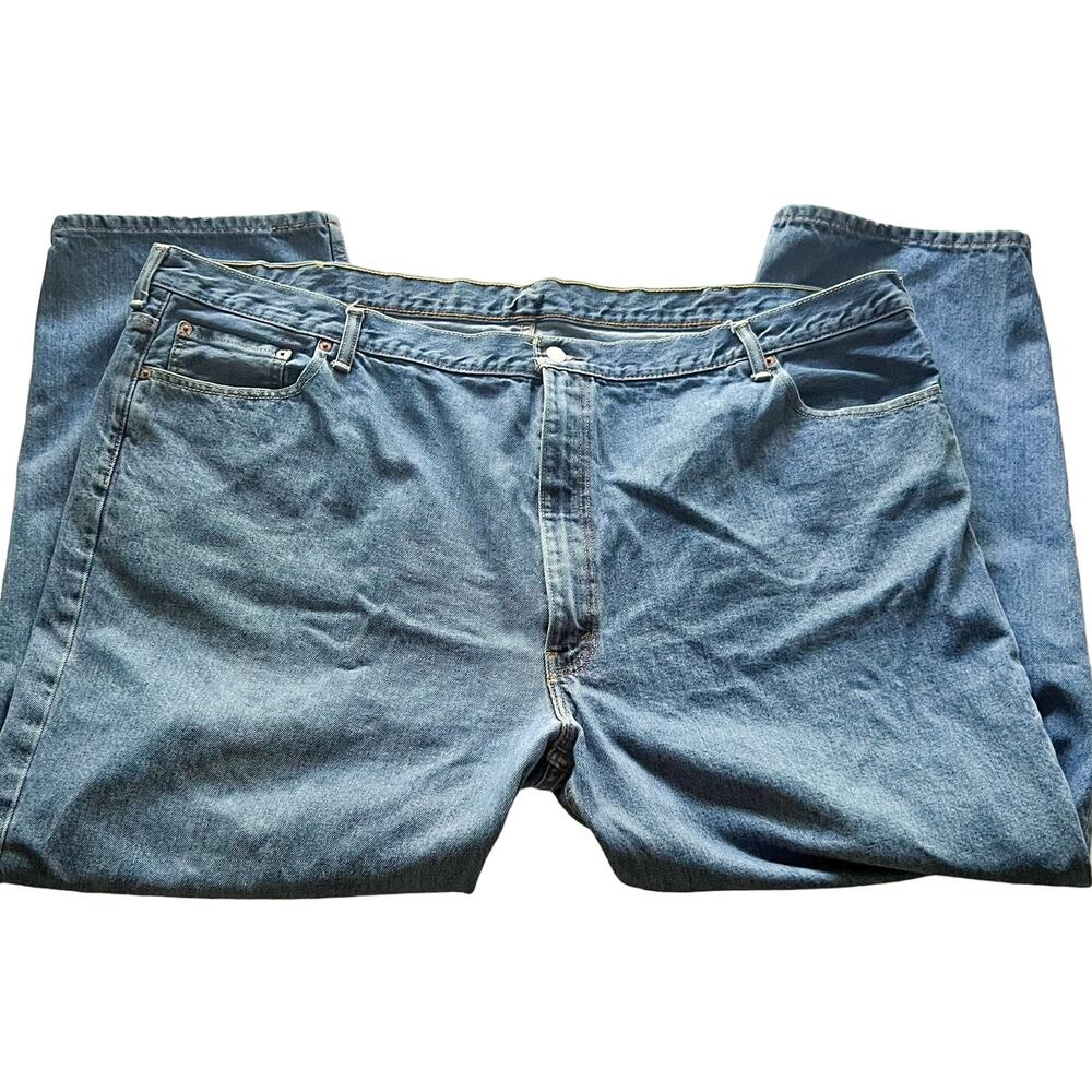 Levi Strauss & Co. Men's Jeans 550 54/30 Big and Tall "Medium Stonewash"
